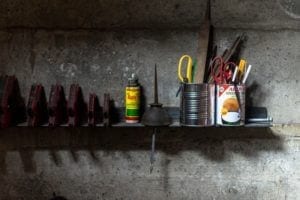 organize the garage