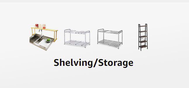 shelfing and storage