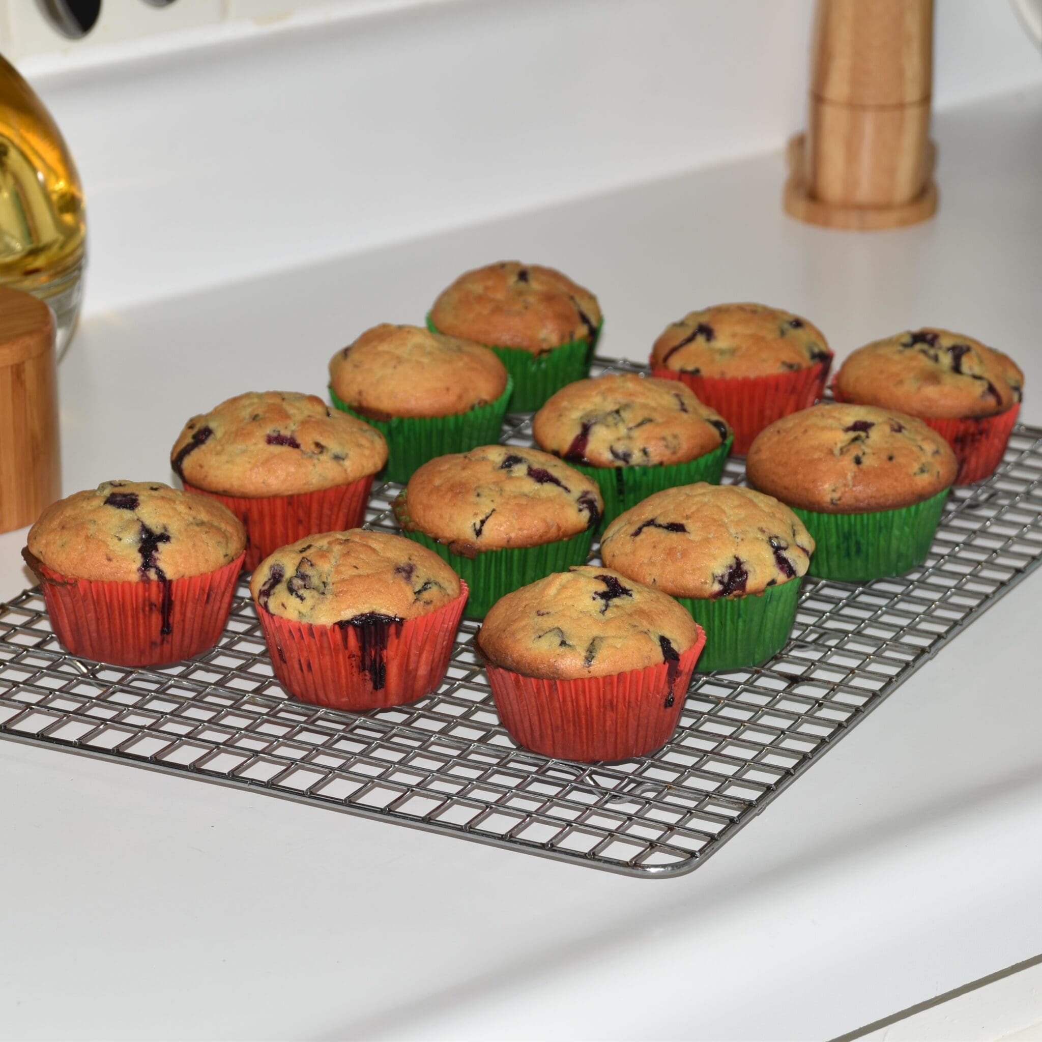 Joy Baking Simple Blueberry Muffins